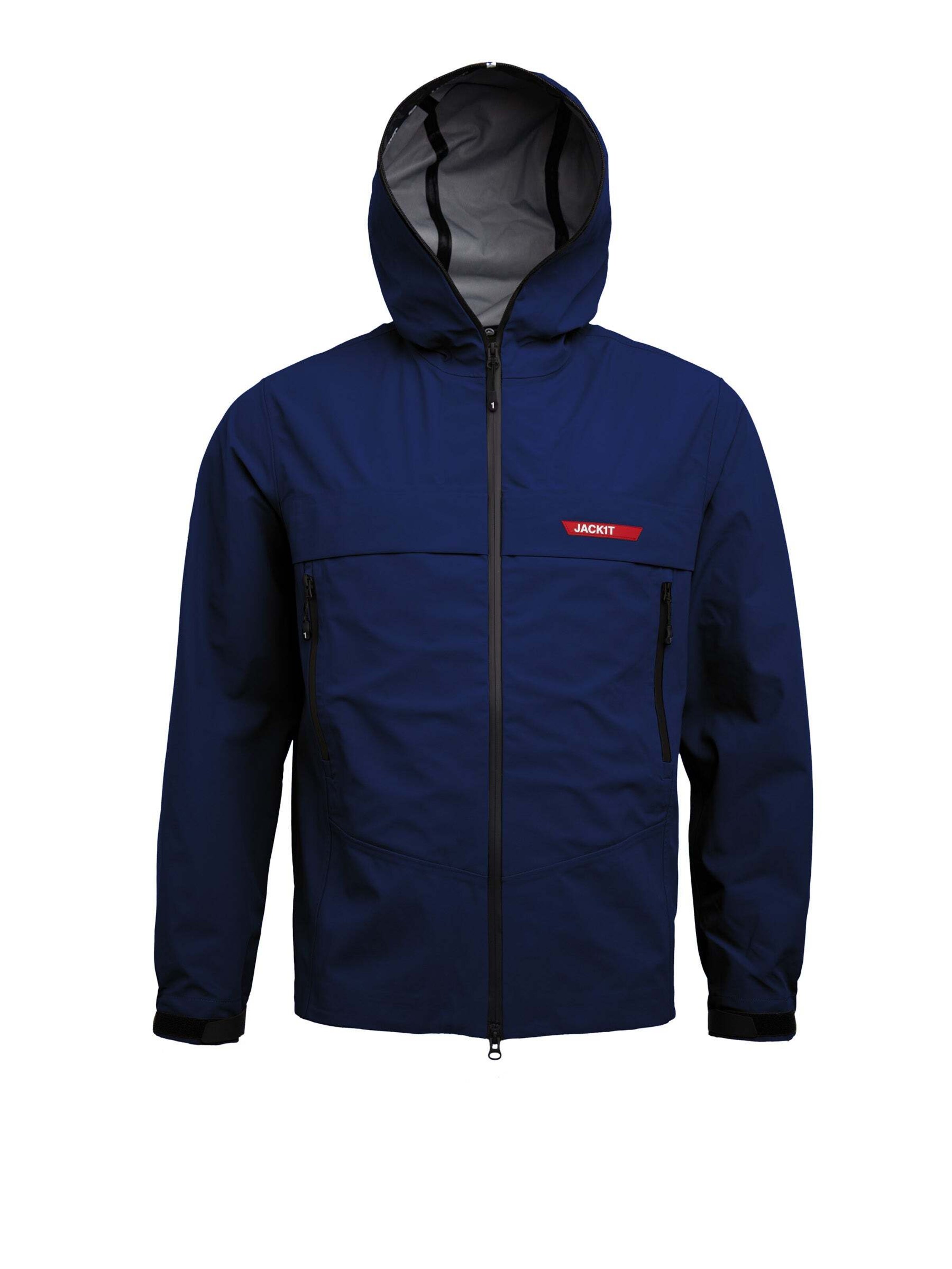 Giacca funzionale 'Xenon R3D' di JACK1T in blu: frontale