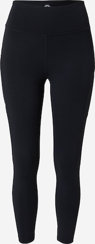 Kathmandu Skinny Workout Pants in Black: front