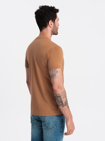 Ombre Shirt in Bruin