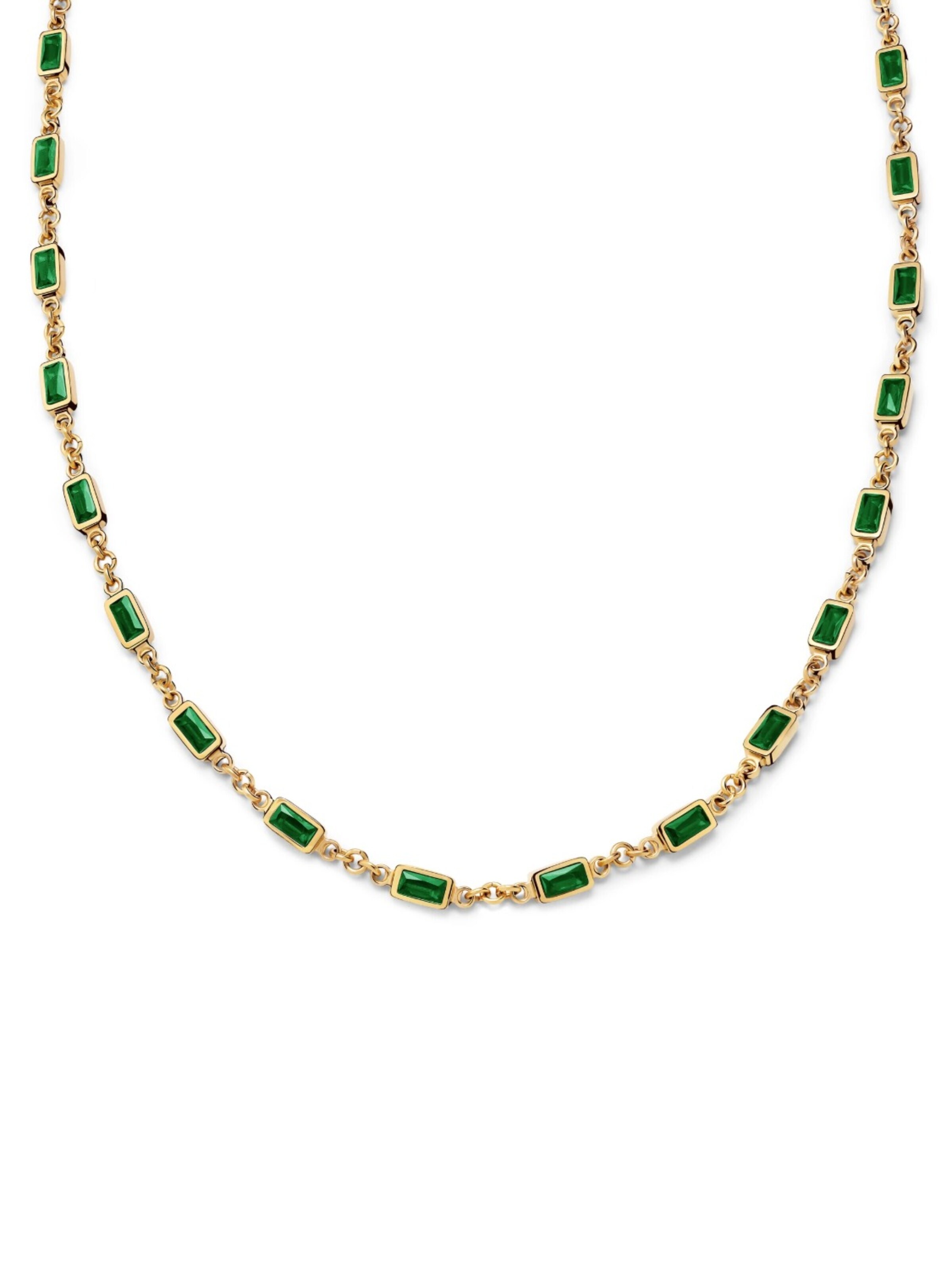Arkai Ketting 'Prism' in Groen: voorkant
