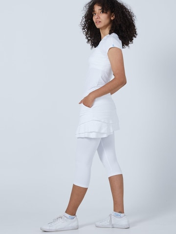 SPORTKIND Performance shirt 'Capsleeve' in White
