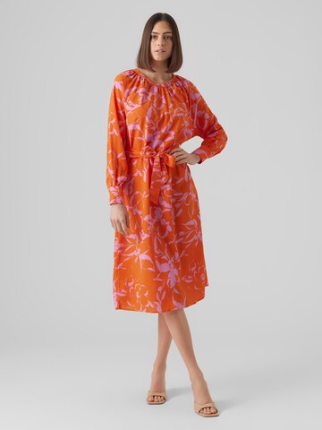 VERO MODA Dress 'Inge' in Orange: front