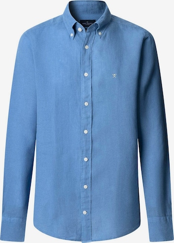 Camicia 'Ess' di Hackett London in blu: frontale