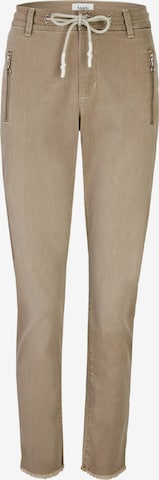 Angels Tapered Pants 'LOUISA' in Beige: front