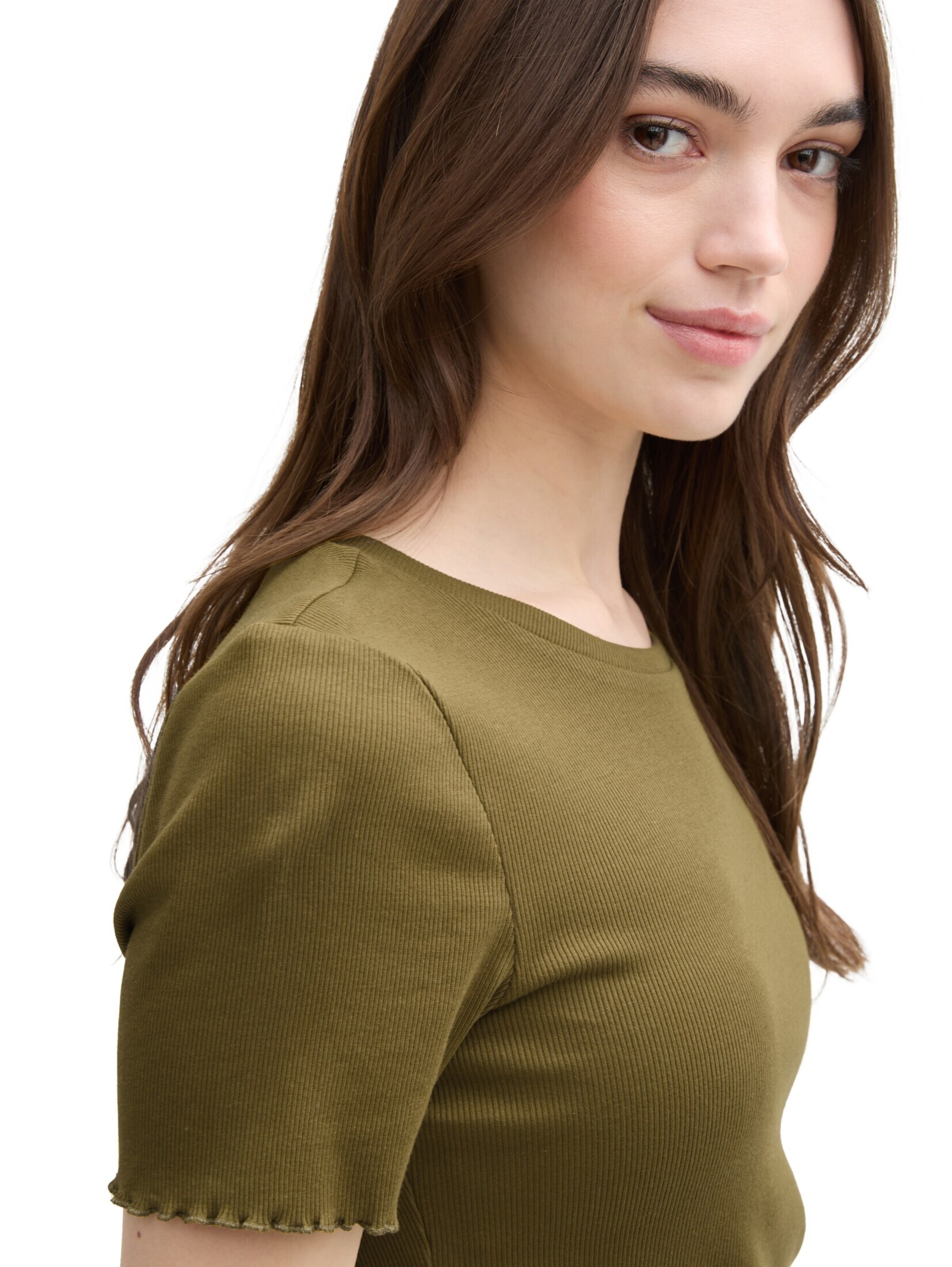 TOM TAILOR DENIM Shirt in Green