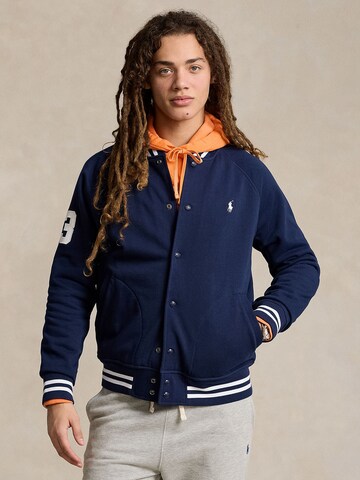 Polo Ralph Lauren Sweatjacke in Blau: Vorderseite