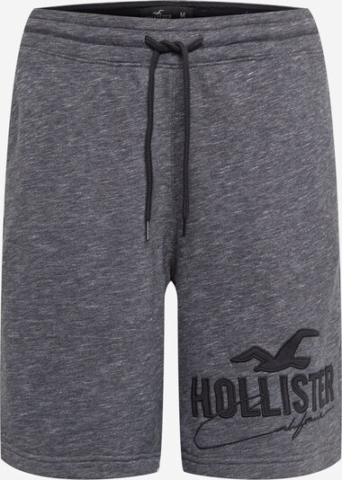 HOLLISTER Nohavice - sivá melírovaná / čierna, Produkt