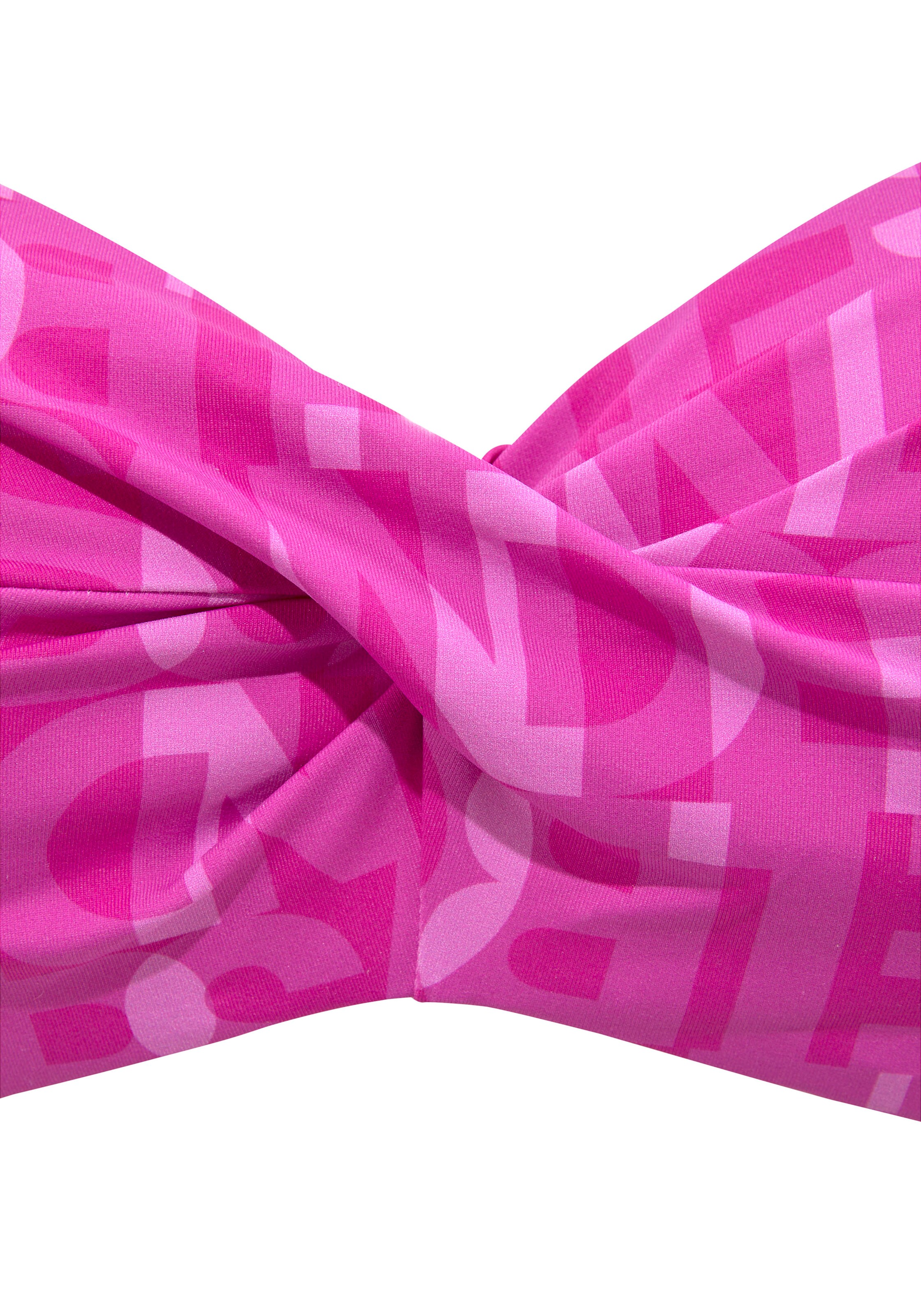 Elbsand Bandeau Bikini Top in Pink