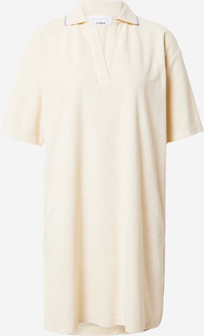 Robe-chemise florence by mills exclusive for ABOUT YOU en beige : devant