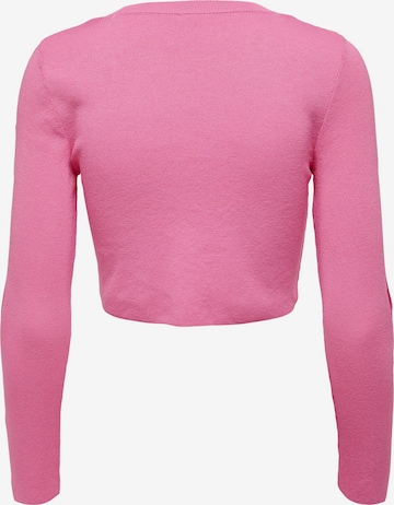 ONLY Sweter 'TRINA' w kolorze różowy