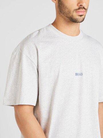 HUGO T-Shirt 'Nouveres' in Grau