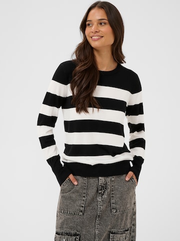 Kaffe Trui 'KALizza' in Zwart: voorkant