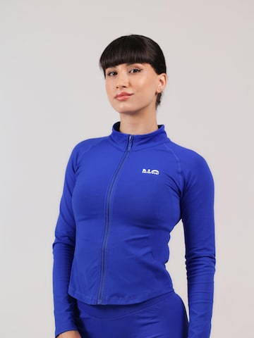 neverover Athletic Jacket 'Hue Jacket' in Blue: front