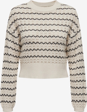 ONLY Pullover 'Asa' in Beige: predná strana