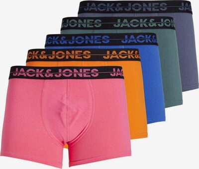 JACK & JONES Boxers 'Seth' en bleu / jade / orange / rose clair, Vue avec produit