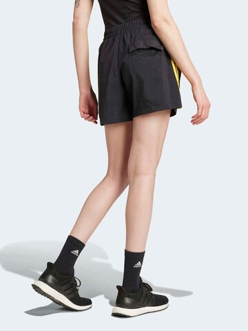 ADIDAS SPORTSWEAR Loose fit Sports trousers in Black