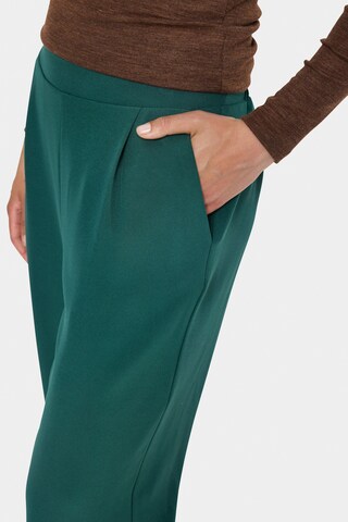 Loosefit Pantalon à pince 'Celest' SAINT TROPEZ en vert