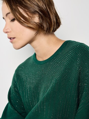 Pull-over ' ' Apricot en vert