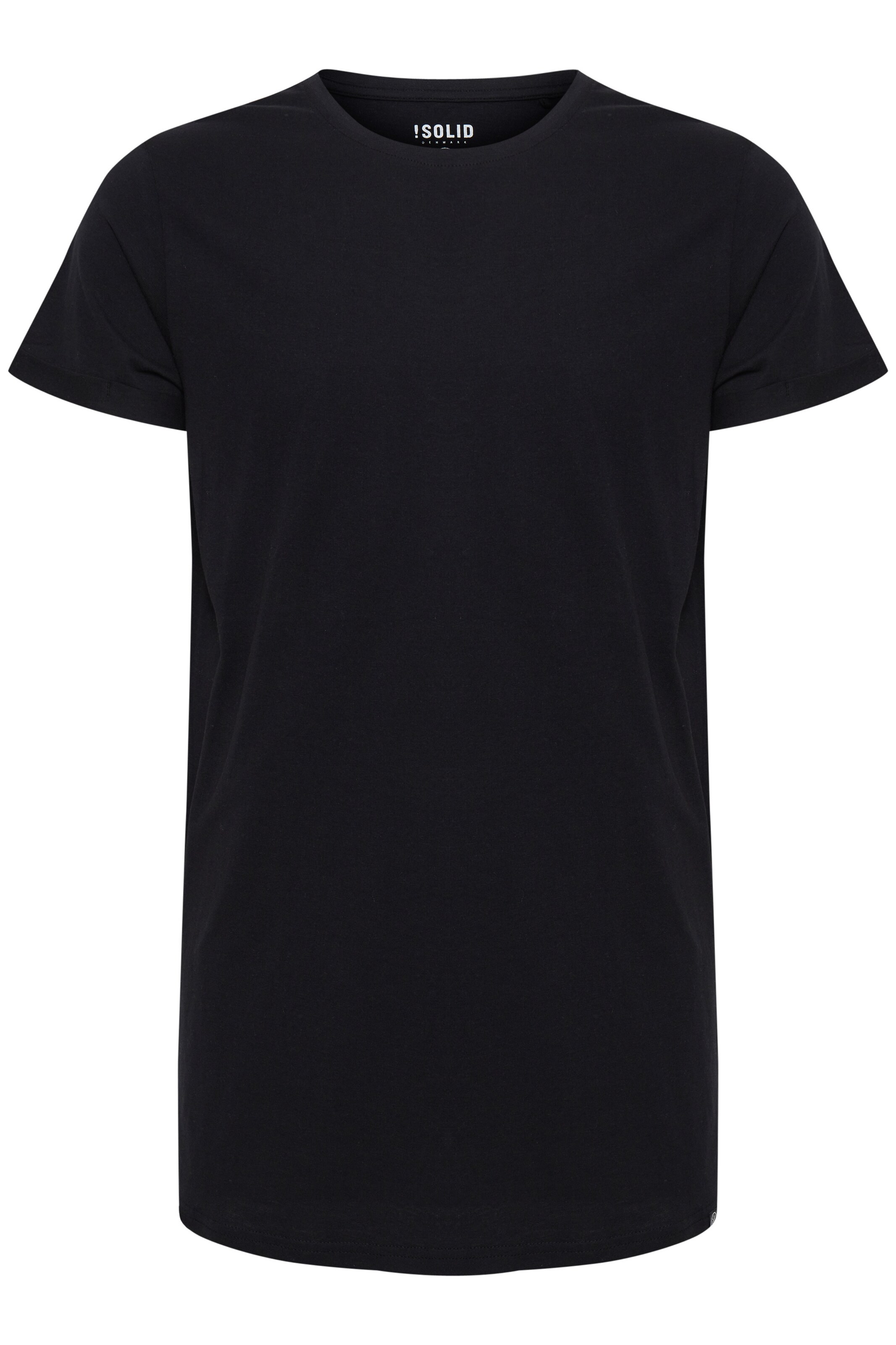 !Solid Shirt 'LONGO' in Schwarz: Vorderseite