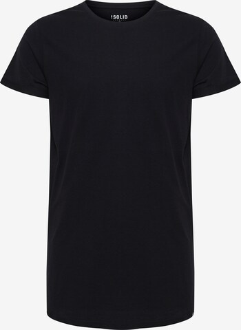 !Solid Shirt 'LONGO' in Zwart: voorkant