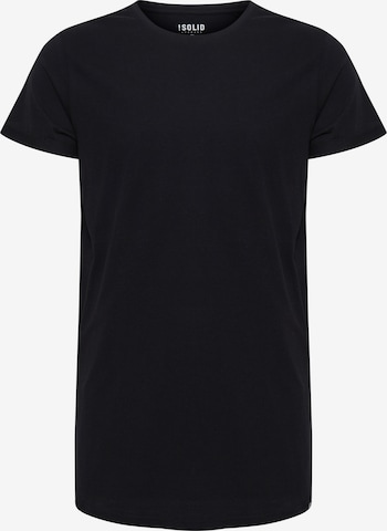 !Solid Shirt 'LONGO' in Zwart: voorkant
