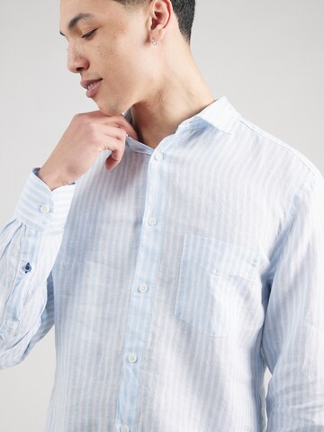 OLYMP Regular fit Button Up Shirt in Blue