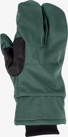 VAUDE Athletic Gloves 'Tremalzo' in Green: front