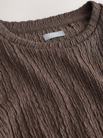 T-Shirt Next en marron