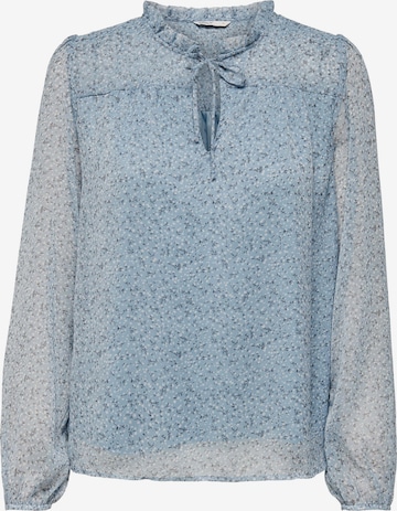 ONLY Bluse 'Ditsy' in Blau: Vorderseite