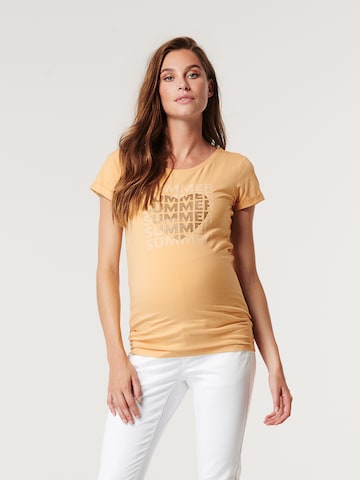 Supermom T-Shirt 'Heart' in Beige: predná strana