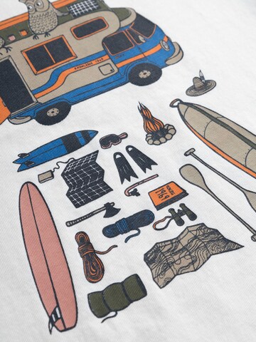 KnowledgeCotton Apparel Póló - fehér