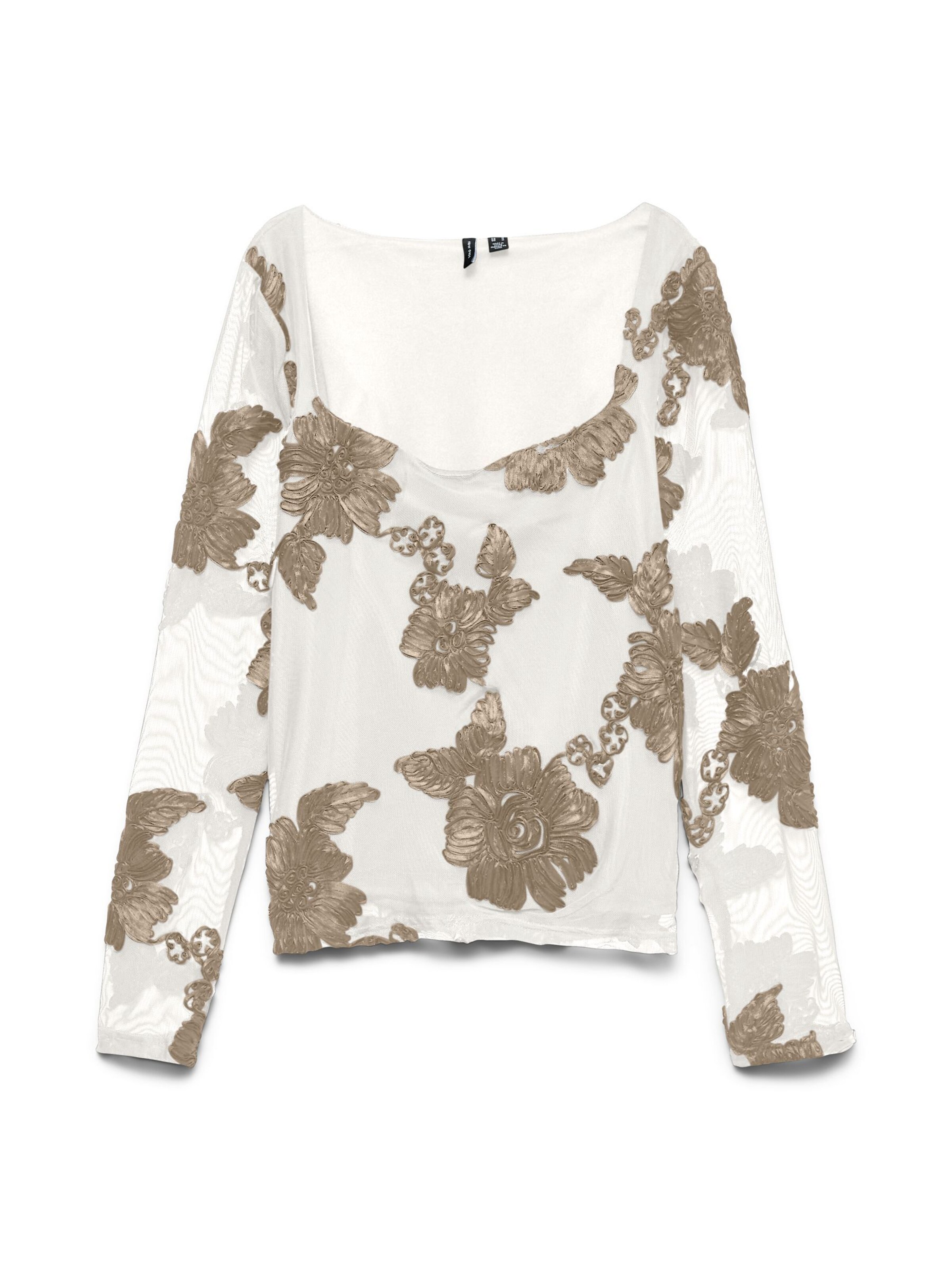 VERO MODA - Camiseta en blanco: frente