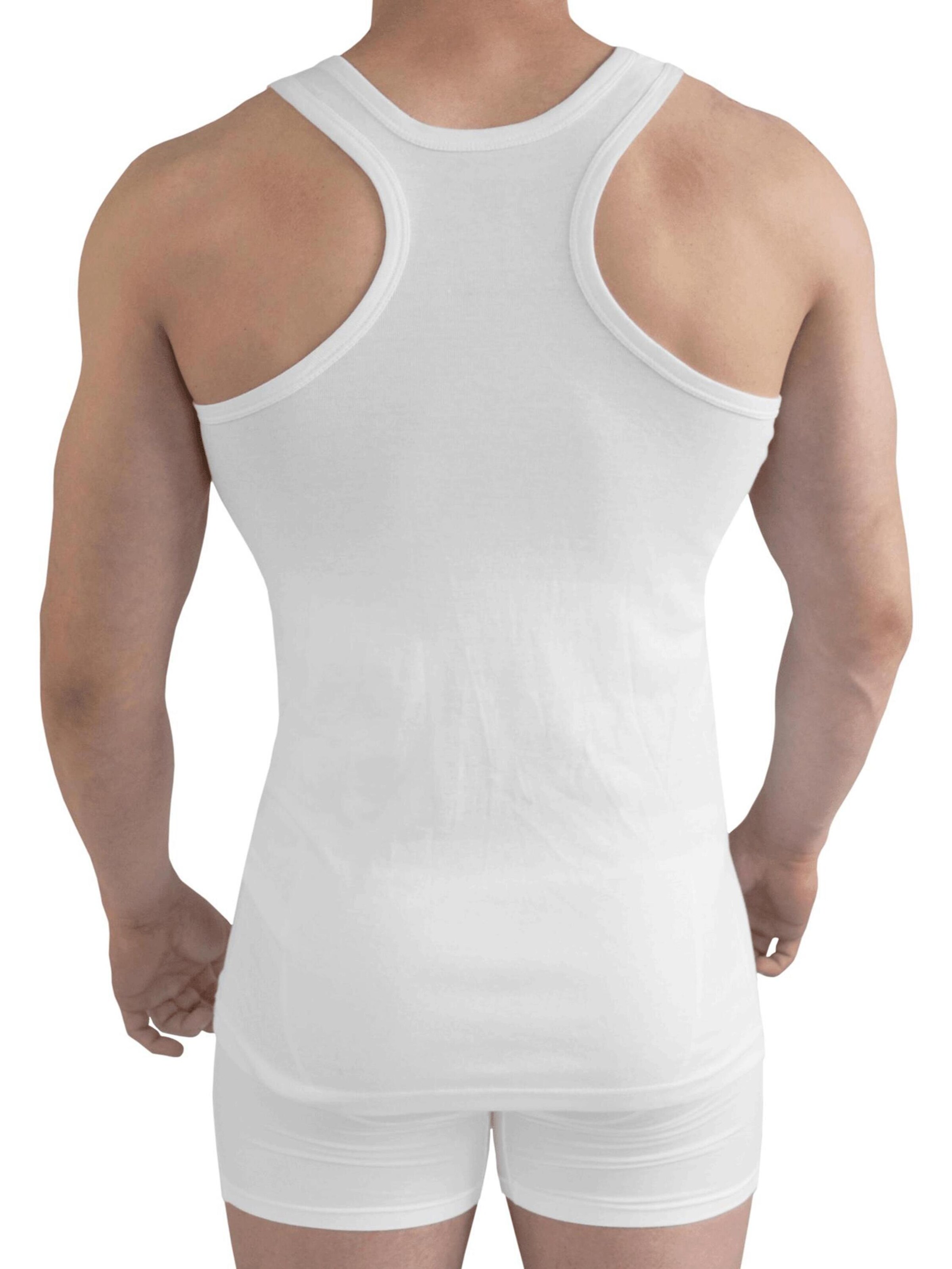 normani Undershirt 'Rambo' in White