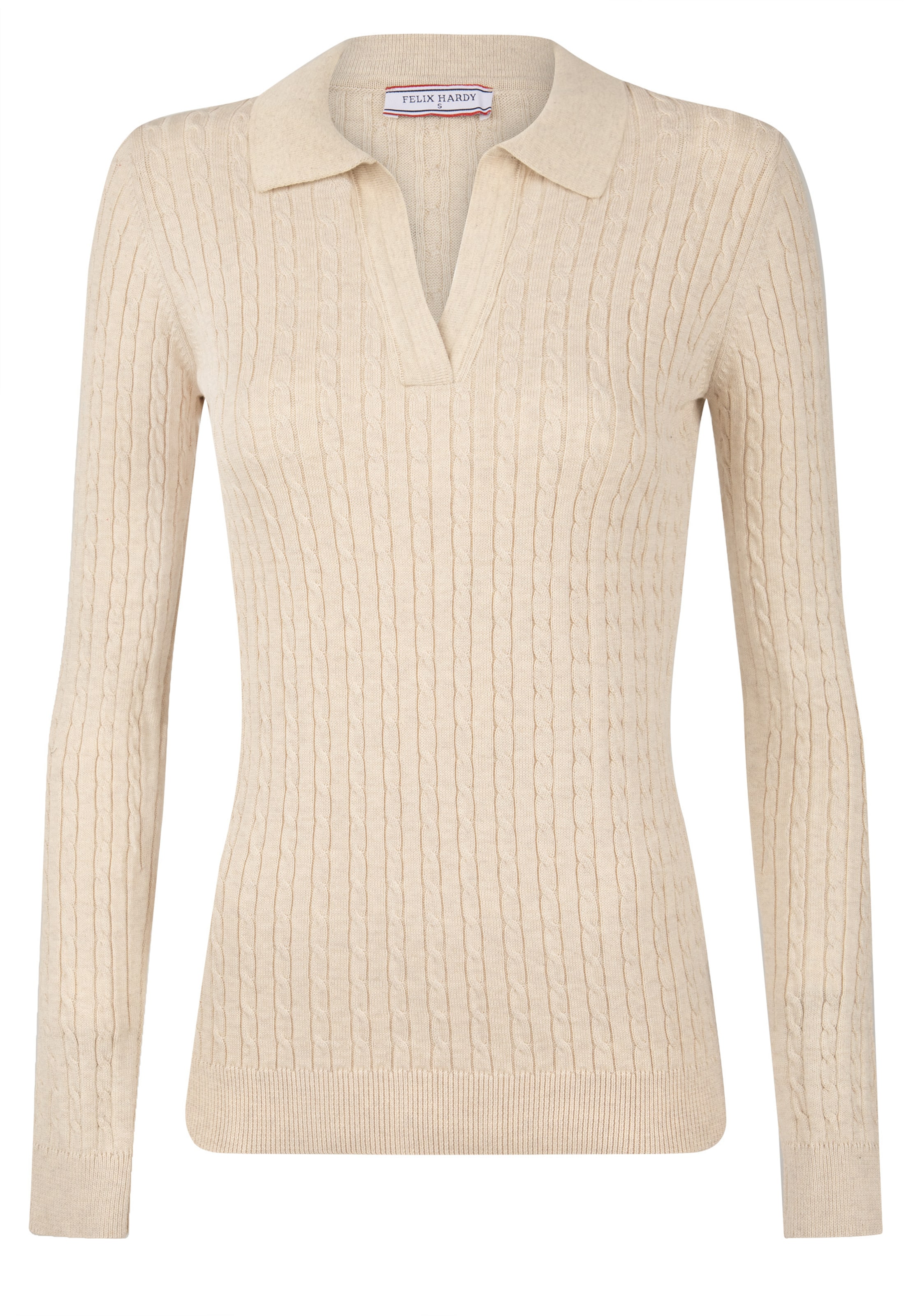 Felix Hardy Πουλόβερ σε μπεζ: μπροστά