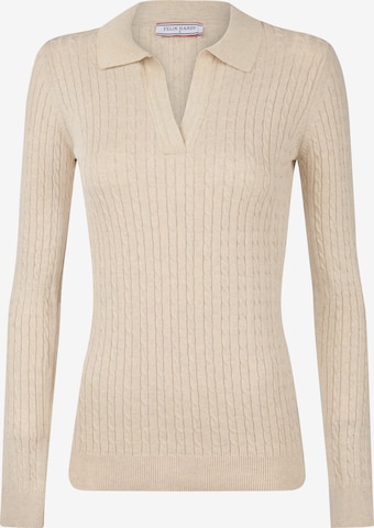 Felix Hardy Neulepaita värissä beige: etupuoli