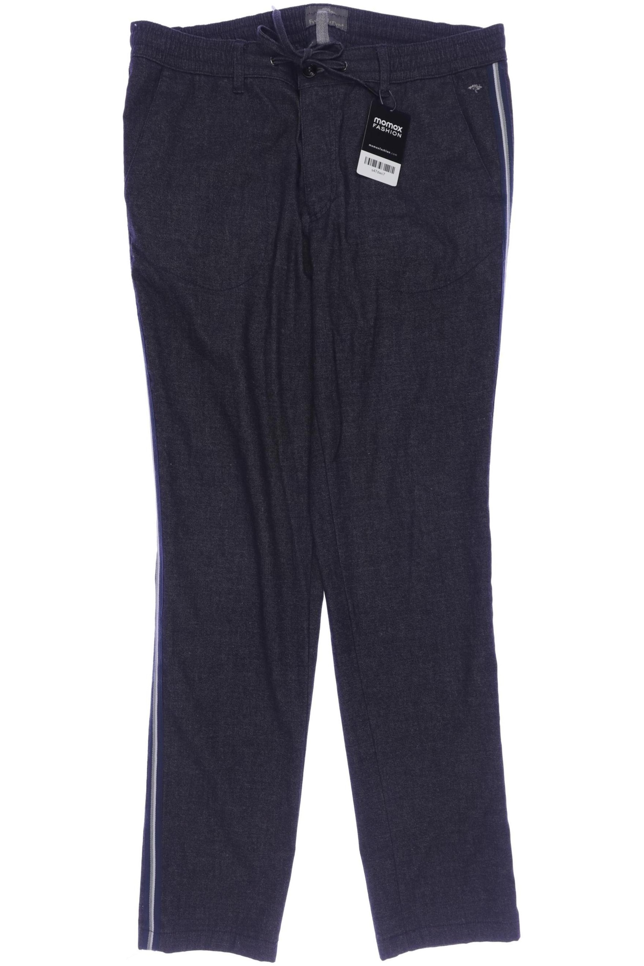 FYNCH-HATTON Pants in 35 in Blue: front