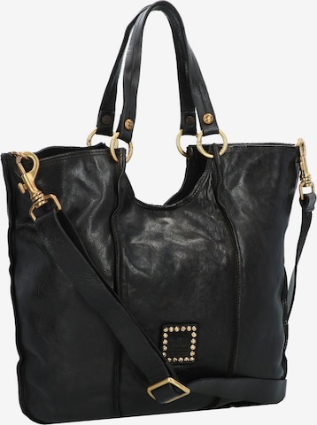 Campomaggi Shopper 'Kura' in Schwarz: Vorderseite