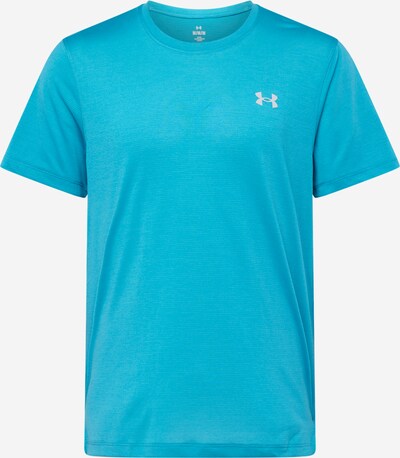 UNDER ARMOUR T-Shirt fonctionnel 'Launch' en bleu cyan, Vue avec produit