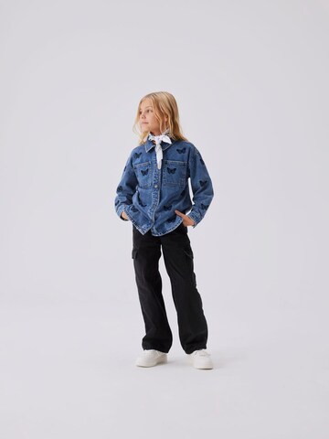 NAME IT Wide leg Jeans 'Rose' i svart