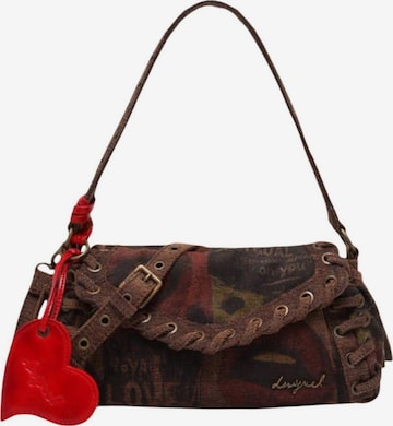 Desigual - Bolso de hombro en rojo: frente