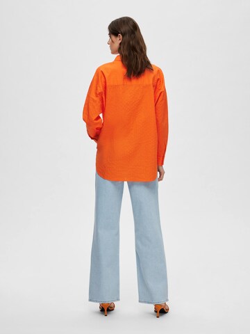 Camicia da donna di SELECTED FEMME in arancione