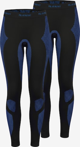 Sous-vêtements de sport normani en bleu : devant