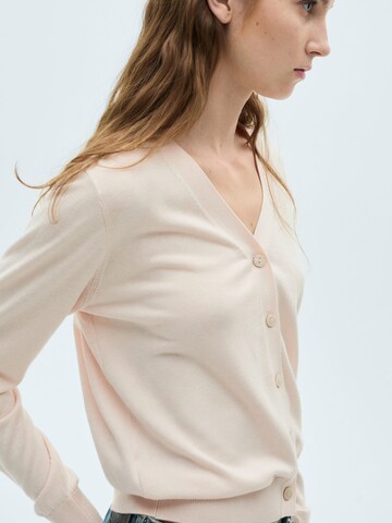 MANGO Strickjacke 'LUKA' in Pink