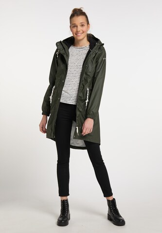 Manteau fonctionnel Schmuddelwedda en vert