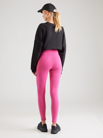 ALPHA INDUSTRIES Skinny Leggings 'Basic' in Pink: Rückseite