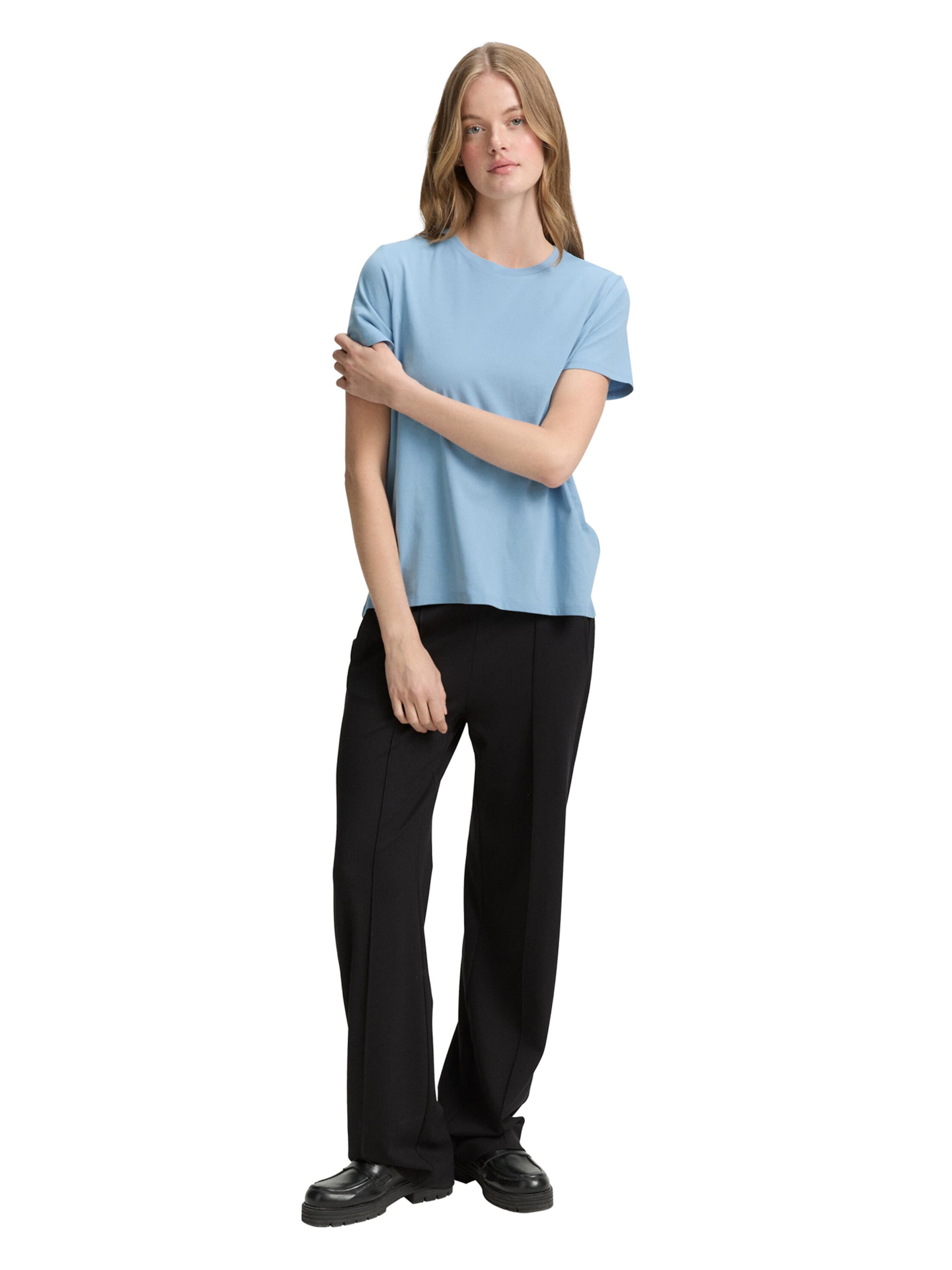 TOM TAILOR DENIM Shirt in Blue