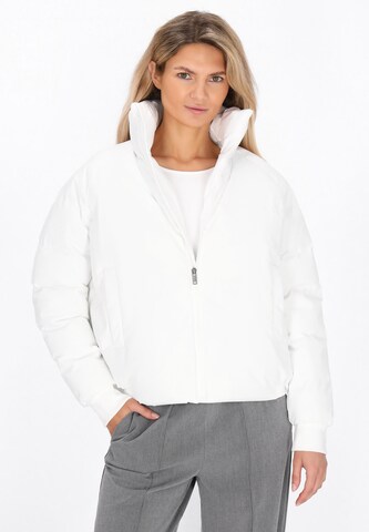 usha WHITE LABEL - Chaqueta de entretiempo en blanco: frente