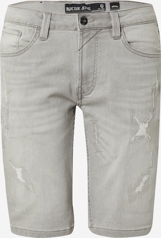 INDICODE JEANS Slimfit Shorts in Grau: predná strana