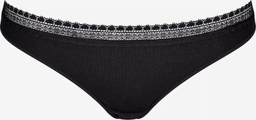 Slip 'GO' SLOGGI en noir : devant