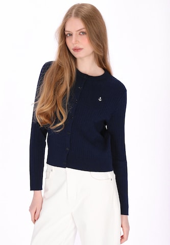 DreiMaster Maritim - Cárdigan en azul: frente